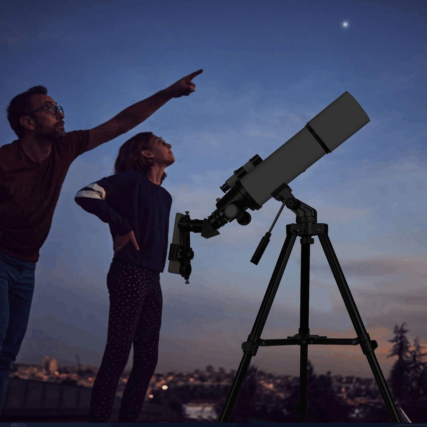 We Tested: Portable 80mm Telescope for Beginners