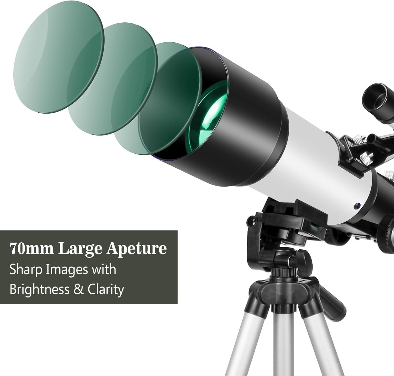 Our Stargazing⁤ Pick: 70mm Travel Telescope for Families